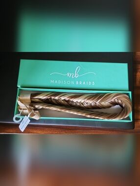 NWT MADISON BRAID FISHTAIL HIGHLIGHTED HEADBAND